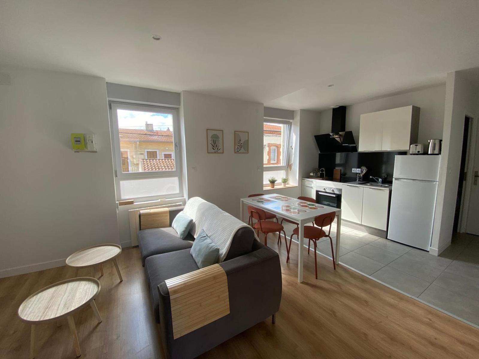 Ferienwohnung Family House - Centre Gare Roanne Exterior foto